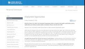 
							         Long Beach Schools - Employment Opportunities - Government Jobs								  
							    