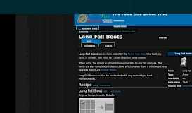 
							         Long Fall Boots | Feed The Beast Wiki | FANDOM powered by Wikia								  
							    