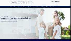 
							         Long & Foster Property Management | Residential Property ...								  
							    