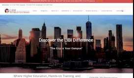 
							         Long Island Business Institute: Homepage								  
							    