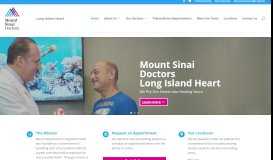 
							         Long Island Heart - Mount Sinai Doctors								  
							    