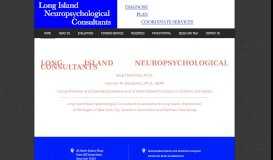 
							         Long Island Neuropsychological Consultants								  
							    