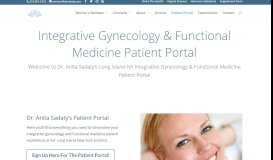 
							         Long Island NY Integrative Gynecology Functional Medicine Patient ...								  
							    