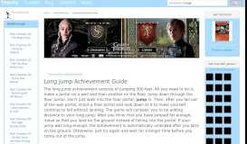 
							         Long Jump Achievement Guide - Portal Walkthrough - Thonky.com								  
							    