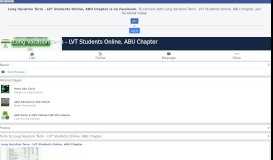 
							         Long Vacation Term - LVT Students Online, ABU Chapter - Education ...								  
							    
