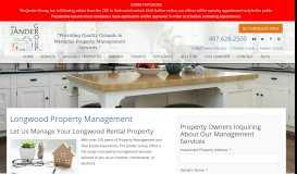 
							         Longwood Property Management - The Jander Group, Inc								  
							    