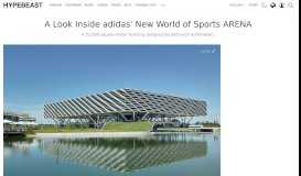 
							         Look Inside adidas' World of Sports ARENA | HYPEBEAST								  
							    