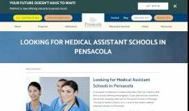 
							         Looking for Medical Assistant Schools in Pensacola | PSMTHC								  
							    