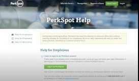
							         Looking for Your PerkSpot Login? Find it at PerkSpot Help								  
							    
