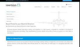 
							         Loomion - What is a Board Portal?								  
							    