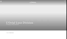 
							         L'Oréal Luxe - L'Oréal Group | World Leader in Beauty | Official ...								  
							    