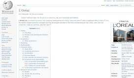 
							         L'Oréal - Wikipedia								  
							    