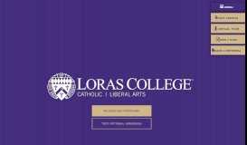 
							         Loras College | Catholic, Liberal Arts | Dubuque, IA								  
							    