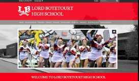 
							         Lord Botetourt High School: Home								  
							    