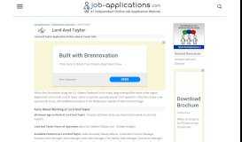 
							         Lord & Taylor Application, Jobs & Careers Online - Job-Applications.com								  
							    
