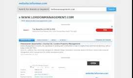 
							         lordonmanagement.com at WI. Homeowner Association | Covina CA ...								  
							    