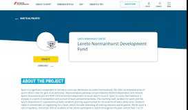 
							         Loreto Normanhurst Limited | Loreto Normanhurst Development Fund								  
							    