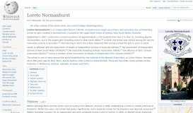 
							         Loreto Normanhurst - Wikipedia								  
							    
