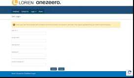 
							         Lorien and onezeero. Online > login > get login								  
							    