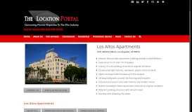 
							         Los Altos Apartments - The Location Portal								  
							    