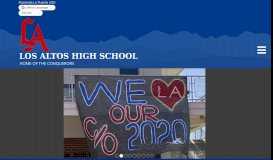 
							         Los Altos High School								  
							    