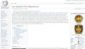 
							         Los Angeles Fire Department - Wikipedia								  
							    