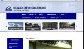 
							         Los Banos Unified School District								  
							    