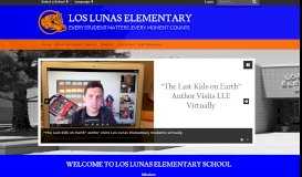 
							         Los Lunas Elementary: Home								  
							    
