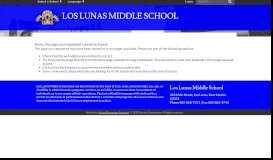 
							         Los Lunas Middle School Student Handbook 2018-2019								  
							    