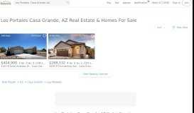 
							         Los Portales Casa Grande Real Estate | Homes for Sale in Los ...								  
							    