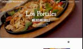 
							         Los Portales Mexican Grill - Home								  
							    