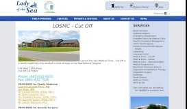 
							         LOSMC - Cut Off - Lady of the Sea General Hospital								  
							    