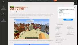 
							         Lost Cities | Minecraft Mods								  
							    