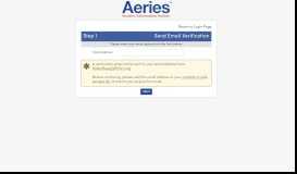 
							         Lost Password for Aeries Parent/Student Portal Account								  
							    