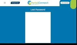 
							         Lost password | PortalConnect - PortalConnect								  
							    