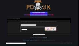 
							         Lost Password Recovery Form - PotUK Forums								  
							    