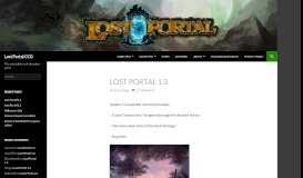 
							         Lost Portal CCG - The collectable card adventure game								  
							    
