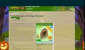 
							         Lost Temple Of Zios Portal | Animal Jam Wiki | FANDOM powered by ...								  
							    