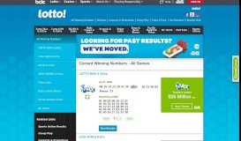 
							         Lotto winning numbers - 6/49, Lotto Max and more | BCLC								  
							    