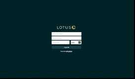 
							         Lotus9 Exchange | Login								  
							    
