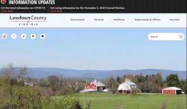 
							         Loudoun County, VA - Official Website | Official Website								  
							    