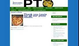 
							         Louie's Pizza » GMRSD PTO								  
							    