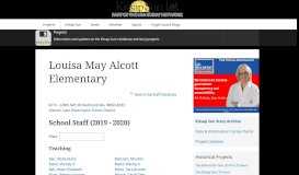 
							         Louisa May Alcott Elementary | Projects - Database - Kitsap Sun								  
							    