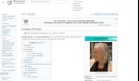 
							         Louise Portal — Wikipédia								  
							    