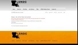 
							         Louisiana Department of Insurance - LSNDC								  
							    