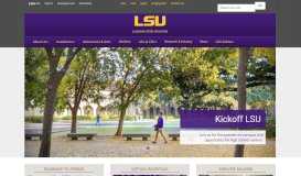 
							         Louisiana State University								  
							    