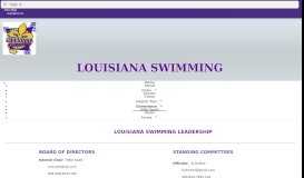 
							         Louisiana Swimming - TeamFeed - TeamUnify								  
							    