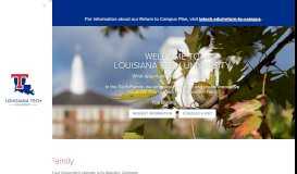 
							         Louisiana Tech University								  
							    