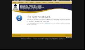 
							         Louisville Middle School / Homepage - Jefferson County BOE								  
							    