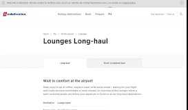 
							         Lounge Access | Edelweiss Air								  
							    
